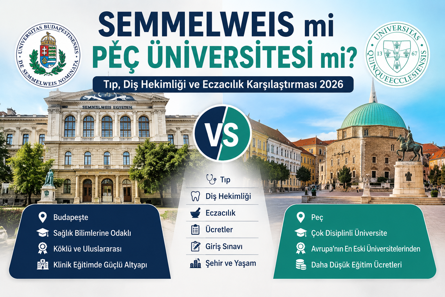 Semmelweis mi Peç Üniversitesi mi?